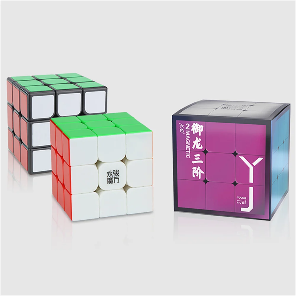 

New YongJun YuLong 3x3x3 Magnetic Magic Cube Introductory Youth Game Educational Antistress Toys 3X3 Puzzles For Kids Toys Gift