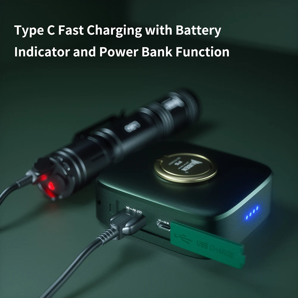 Verkaufen WUBEN F5 Camping Licht Power Bank Taschenlampe 500 Lumen Mehrere Farbe Temperatur Künstliche Licht Für Camping