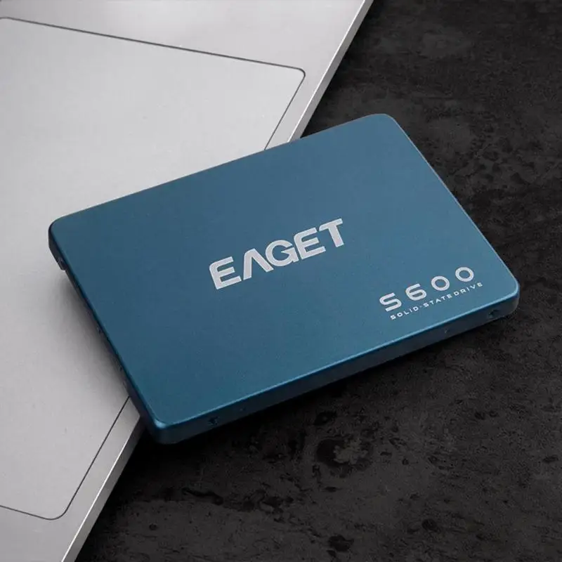 EAGET S600 2,5 дюймов SATA 3,0 SSD жесткий диск 128 ГБ/256 Гб внешний твердотельный накопитель для настольного ноутбука ПК твердотельный накопитель