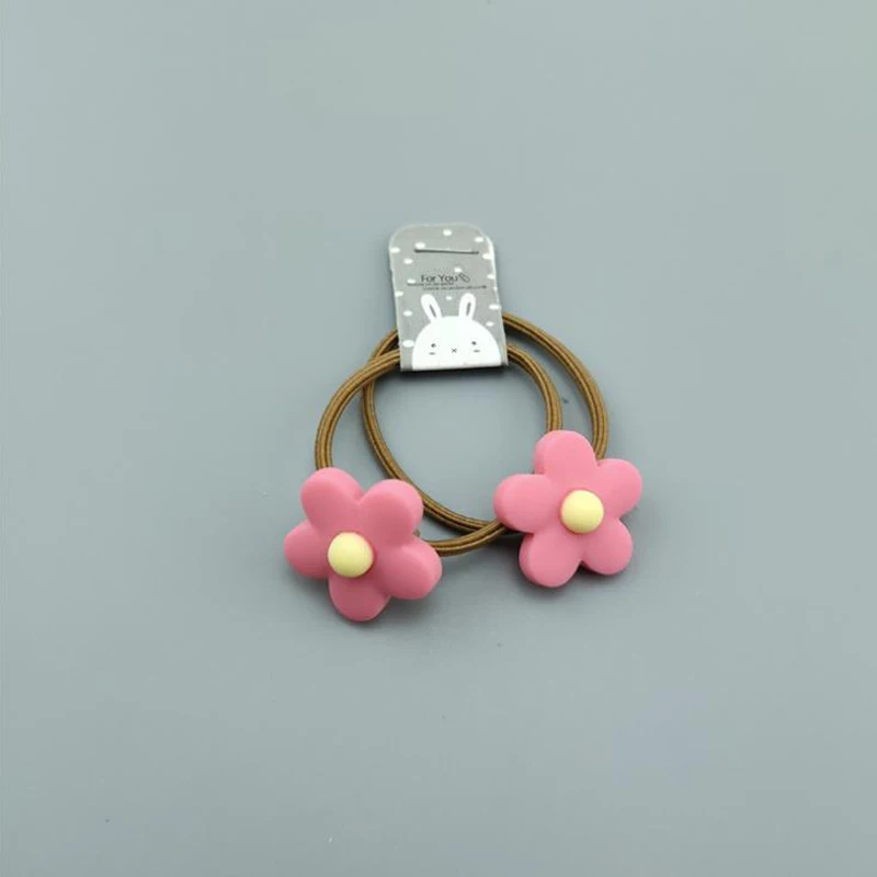 Детский комплект головных уборов 2-30 Детские эластичные резинки ярких цветов для