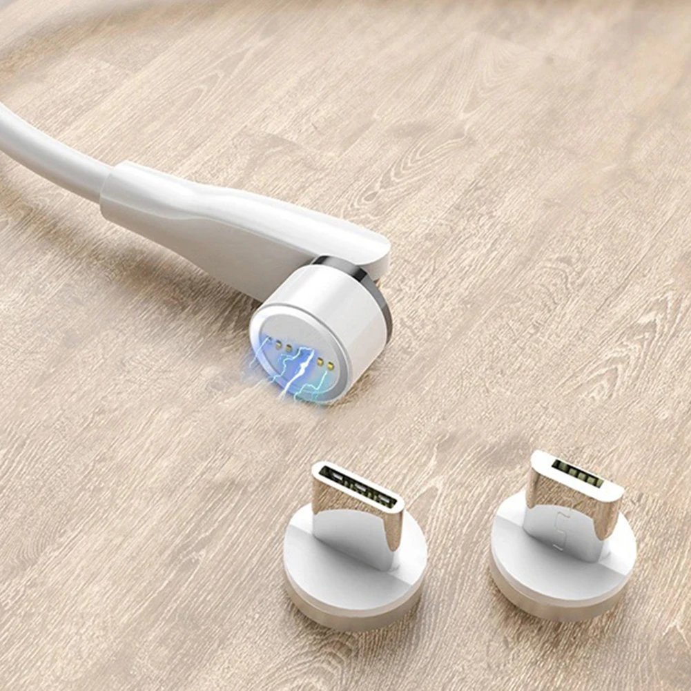 Вращающийся на 540 градусов Магнитный Кабель Micro USB Type c для быстрой зарядки