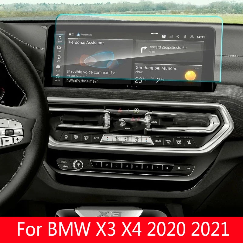 

Для BMW X3 2020 автомобильные аксессуары для интерьера радио GPS навигация Закаленное стекло Защитная пленка для экрана устойчивая к царапинам м...