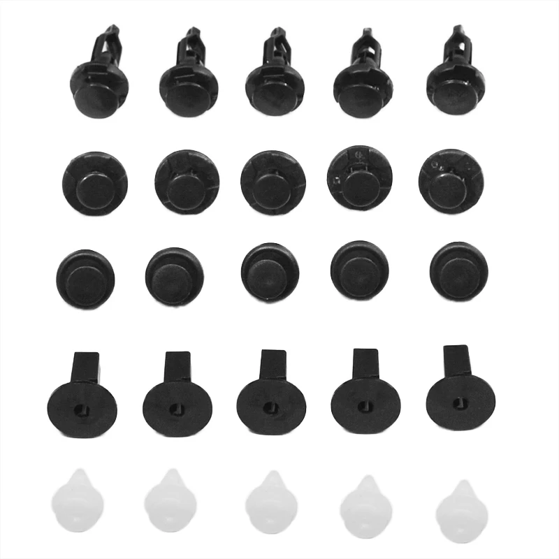 

25pcs Car Trim Bumper Panel Wheel ARrch Cover Fender Splash Guard Clips For Toyota Corolla Vehicle Prius Fasteners Bumper Fender