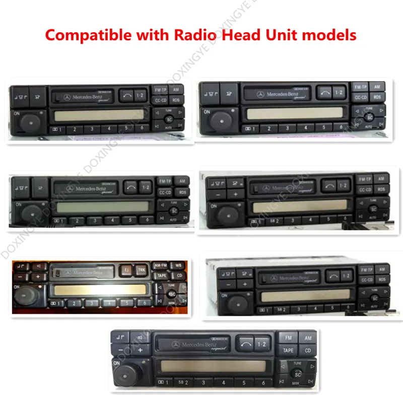 Yatour USB SD AUX Автомобильный MP3 10pin интерфейс радио цифровой CD Changer адаптер Музыка для Mercedes W140 W202 W210 класс, CLK SLK