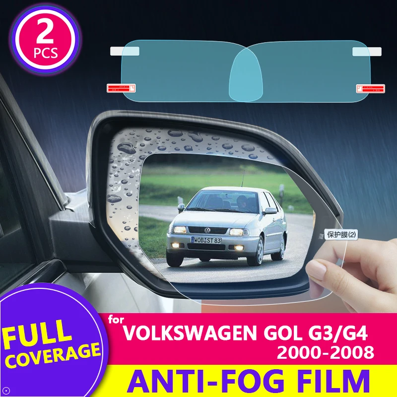 Наклейка на зеркало автомобиля противотуманная устойчивая к царапинам для Volkswagen