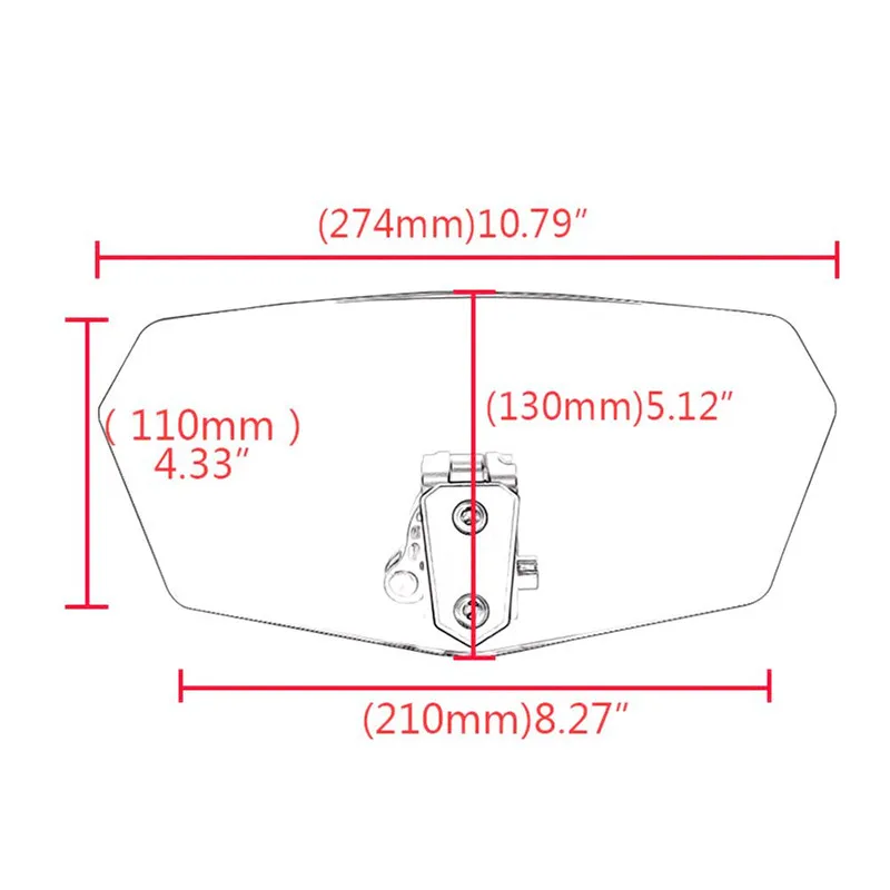 

Universal Motor Windshield Windscreen Wind Shield Deflector For Forza Xmax 125 250 300 400 Tmax 530 Nmax NVX Aerox 155 AK550