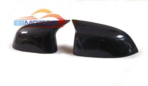 Зеркальные крышки из настоящего углеродного волокна 1 пара для Bmw X3 X4 X5 X6 G01 G02 G05 G06