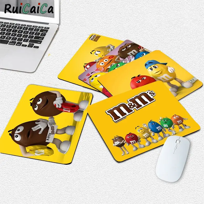 

RuiCaiCa Beautiful Anime M&Ms Chocolate gamer play mats Mousepad Smooth Writing Pad Desktops Mate gaming mouse pad