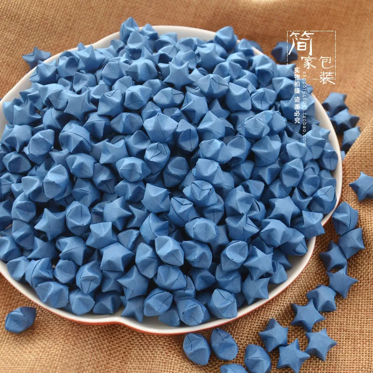 

Бумажные оригами звезды на удачу