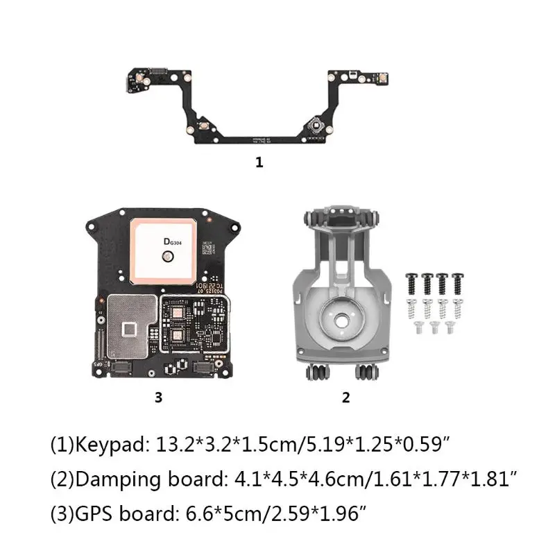 

Remote Control Button Board Shock Absorber GPS Module R9JB