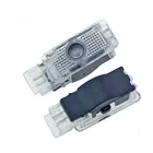 2X для Mercedes Benz W203 C Class 2001-2007 SLK, CLK SLR R171 R199 W209 W240 светодиодный двери автомобиля Добро пожаловать светильник логотип призрак лампой