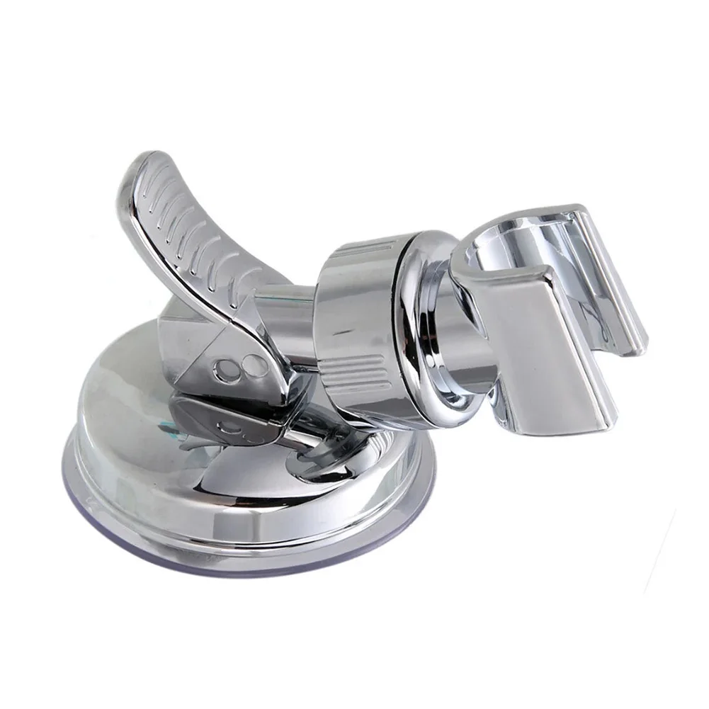 

Punch-free Shower Head Rack Wall Mounted Vacuum Suction Cup Adjustable Shower Head Holder Bathroom Shower Accessories