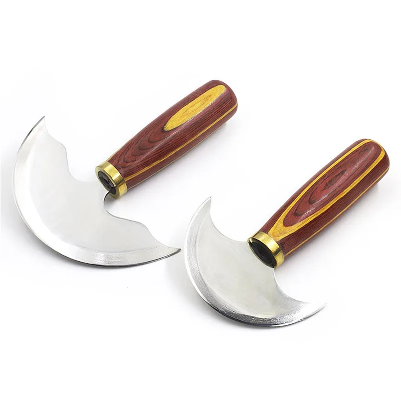 Нож для резки кожи полукруглый нож ручной инструмент DIY и ткани|Резка| |