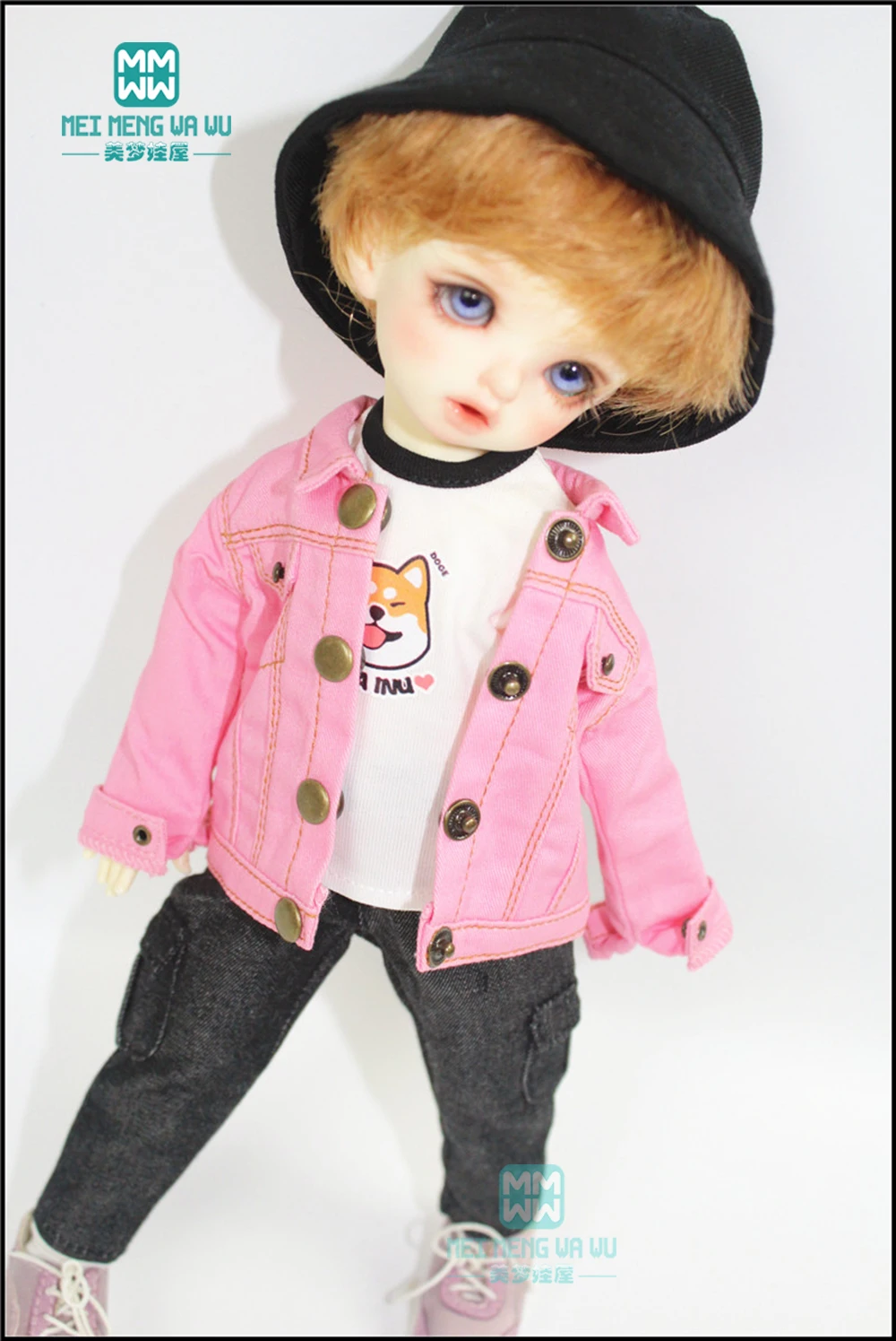 

BJD doll clothes for 27cm-30cm 1/6 BJD YOSD Toys Spherical joint doll Fashion jacket, denim shorts