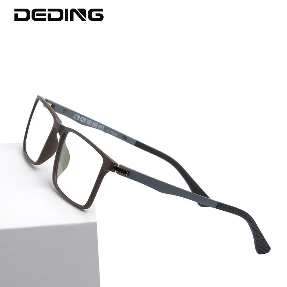 

ULTEM Glasses Frame Men Ultralight Rectangle Eyeglasses Prescription Optical Myopia Eyeglasses Frame Women Eyewear DD1517