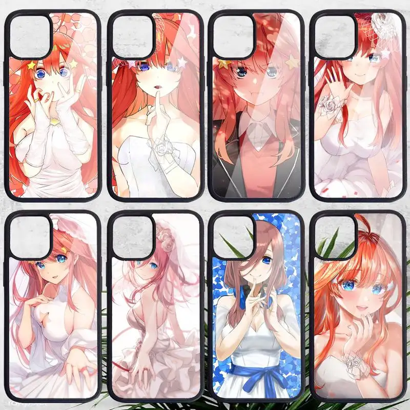 

The Quintessential Quintuplets anime Phone Case PC for iPhone 11 12 pro XS MAX 8 7 6 6S Plus X 5S SE 2020 XR