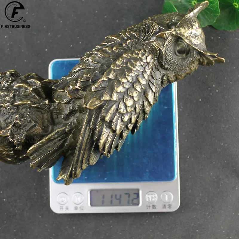 

Медная статуэтка сова