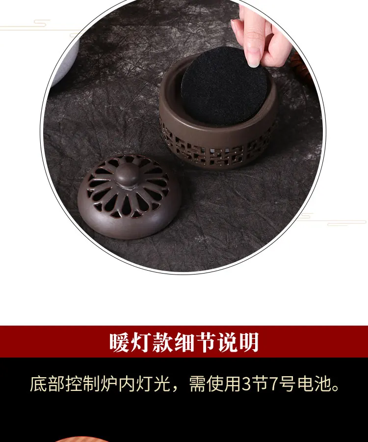 Керамическая горелка для благовоний дома Будды предназначенная обжигания башни