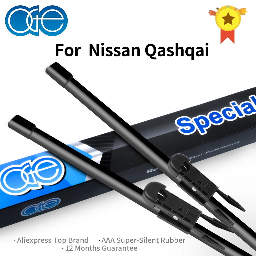 

Набор лезвий стеклоочистителя для Nissan Qashqai J10 2006 2007 2008 2009 2010 2011 2012 2013 лобовое стекло переднее окно 24 "+ 15"