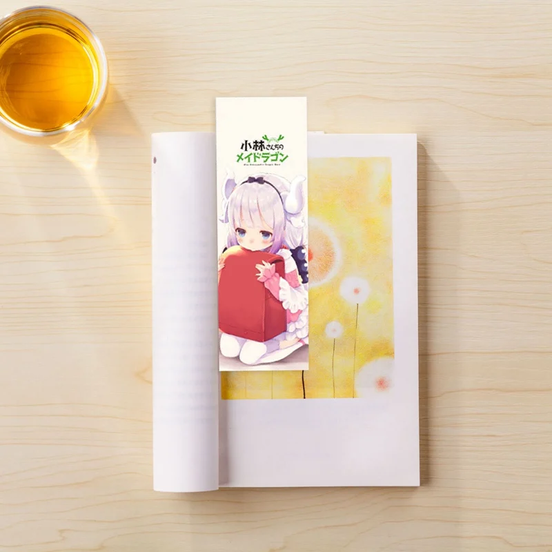 10pcs 15 x 5 cm Tokyo ghoul Paper Bookmarks Reading Book Sword Art Online Mark Azur Lane Anime Cards Bookmark Black Deacon |