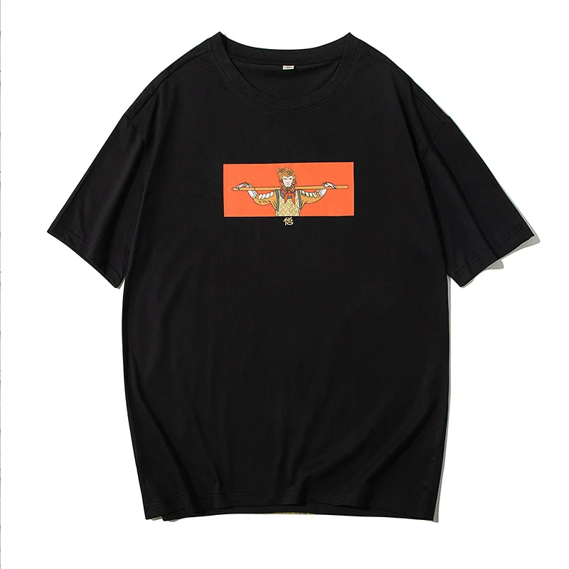 

New Style T Shirt Men 100% Cotton T-shirts Men Summer Tee Male Print Fashion Tshirt Top Short Sleeve Size M-3XL Tops Manga Curta