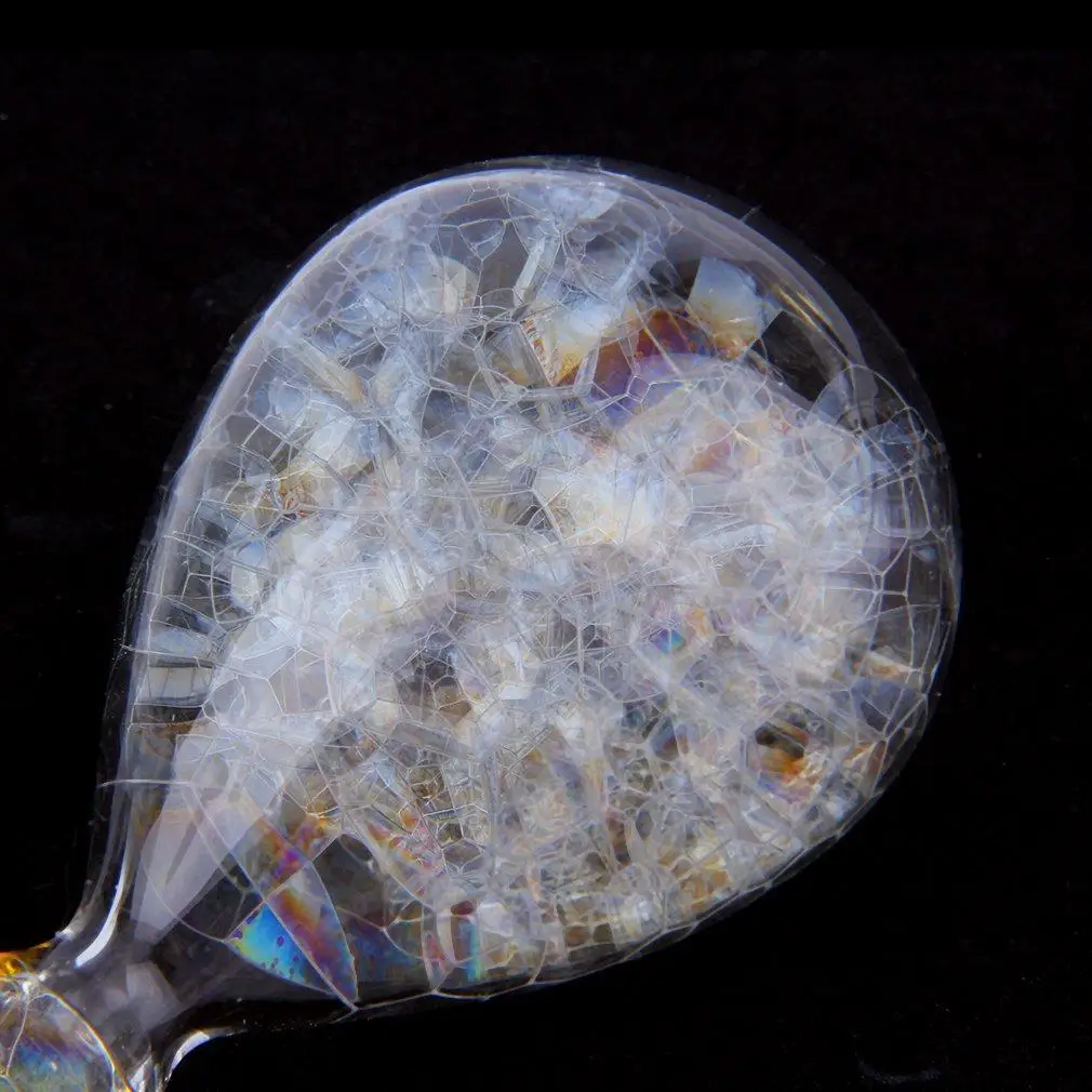 Маленький прозрачный пузырьковый час Стекло Песок Часы жидкий таймер украшение