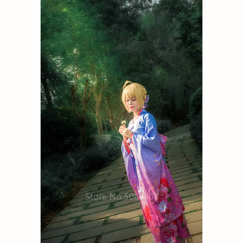 Кимоно женское традиционное в японском стиле винтажное вечернее кимоно гейши с