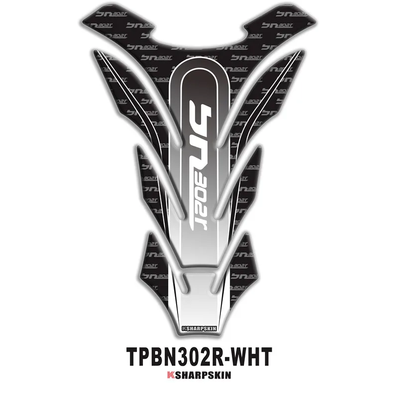 3D Motorcycle Sticker Gas Fuel Oil Tank Pad Protector Decal For Benelli bn302r bn 302r fishbone decals | Автомобили и мотоциклы