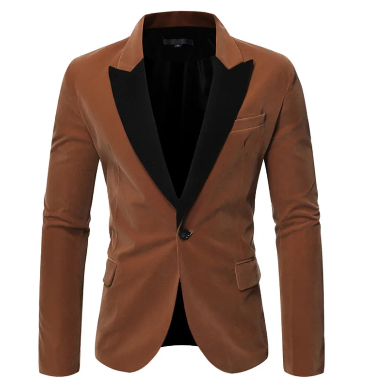 

Men Clothes Casual Suit Men Blazer Masculino Slim Fit Single Button Formal Stage Wedding Dress Blazers Suits Jacket Plus Size