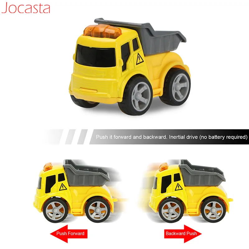 Мини модель автомобиля из сплава 4 шт./компл. 2 стиля конструкция пожарной машины