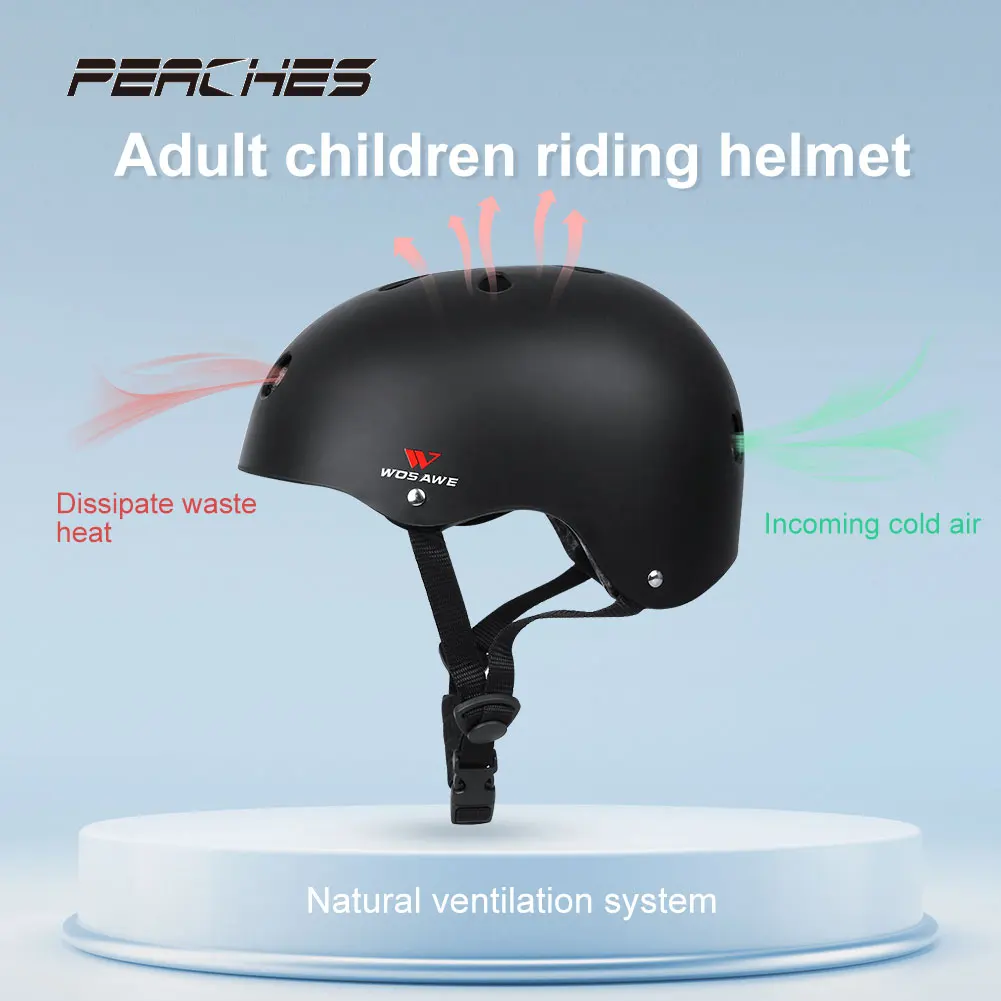

WOSAWE High Quality Adult children Urban Bicycle Helmet For Bike Skateboard Cycling City Safety Caps