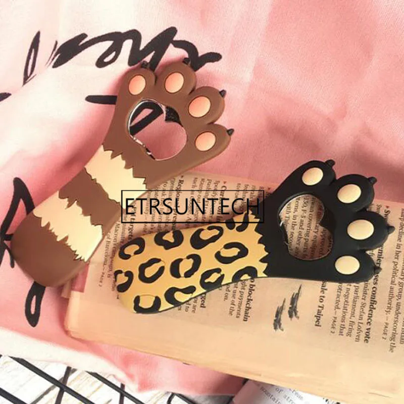 50 шт. открывалка для бутылок в форме кошачьей лапы милые барные инструменты