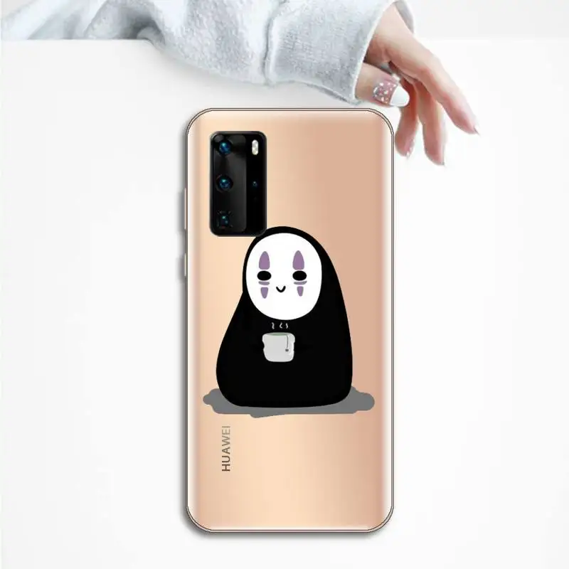 

Spirited Away Phone Case Transparent for huawei honor P 40 30 20 lite Pro 10 i 8 9 x p smart 2019