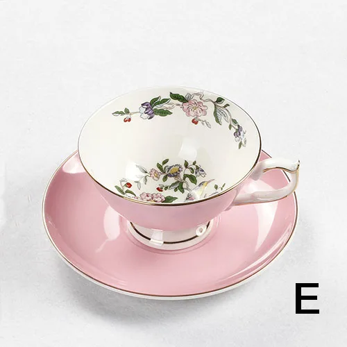 

Фарфоровая кофейная чашка и блюдце высшего качества, набор для кофе из костяного фарфора, мозаичный дизайн, контур в золотой чайной чашке и ...