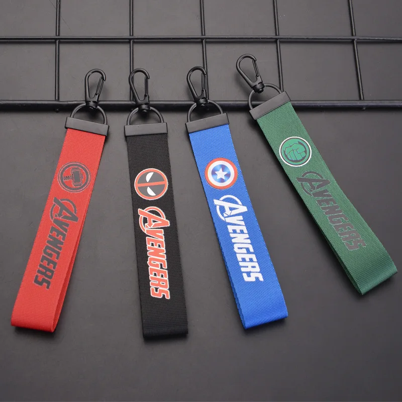 Новый Мстители тег брелок с лентой автомобильный Железным человеком Дэдпул