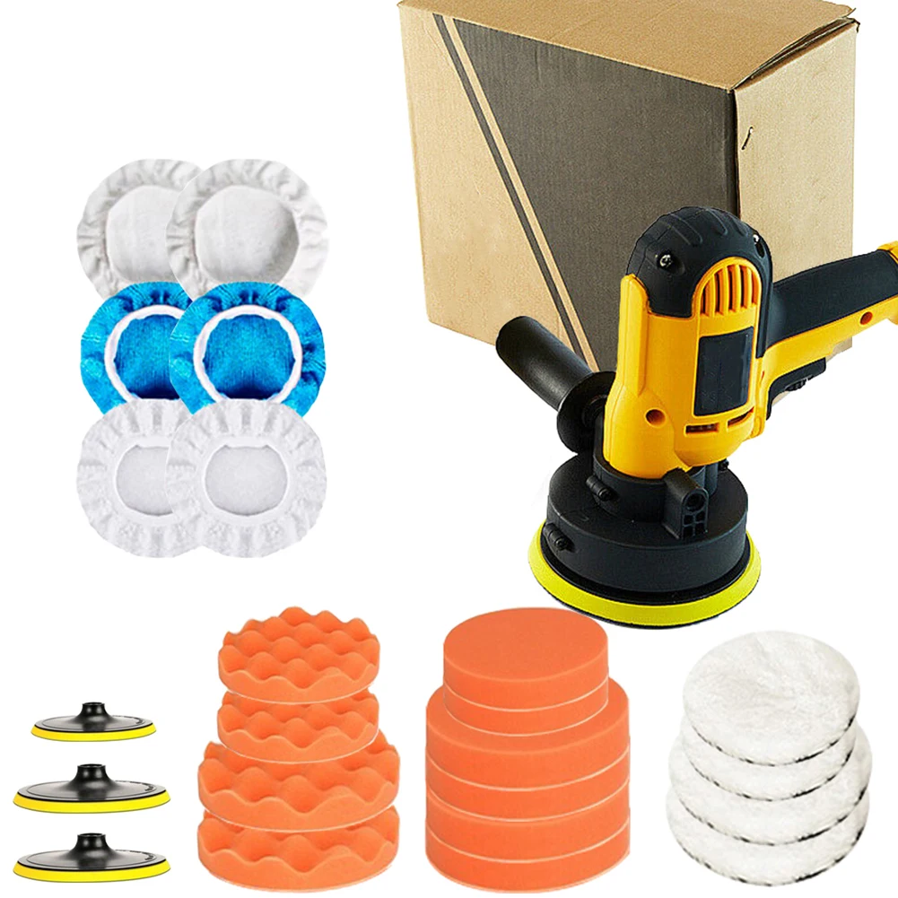 

Electric Car Polisher Machine 220V 500-3500rpm 600W Auto Polishing Machine 6 Speed Sander Polish Waxing Tools Car Accessories