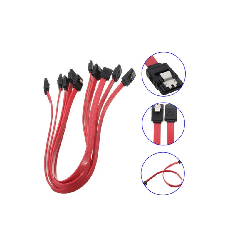 40 см Serial ATA SATA 3 RAID ДАННЫЕ HDD жесткий диск сигнальные кабели красный +