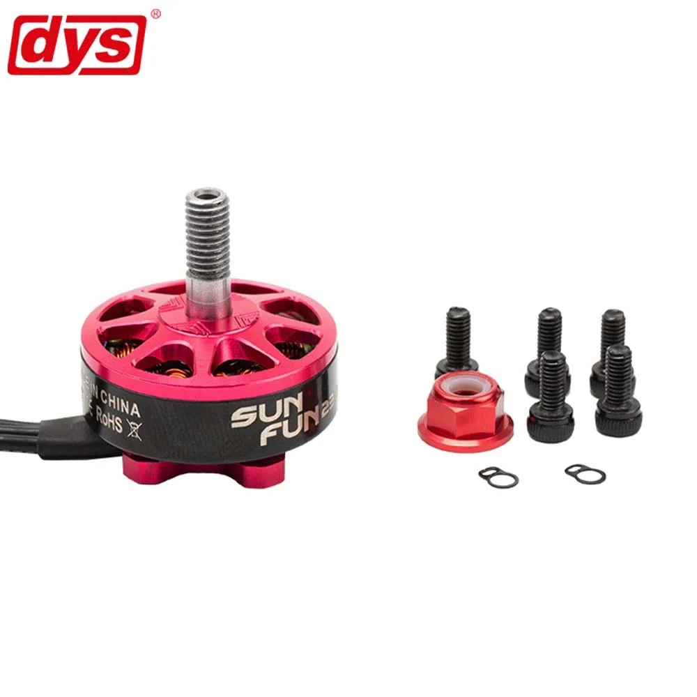 

DYS Samguk FUN SF2306 1750KV 2500KV бесщеточный двигатель 3-4S используется для радиоуправляемых БПЛА FPV гоночных многокрыльных летательных аппаратов