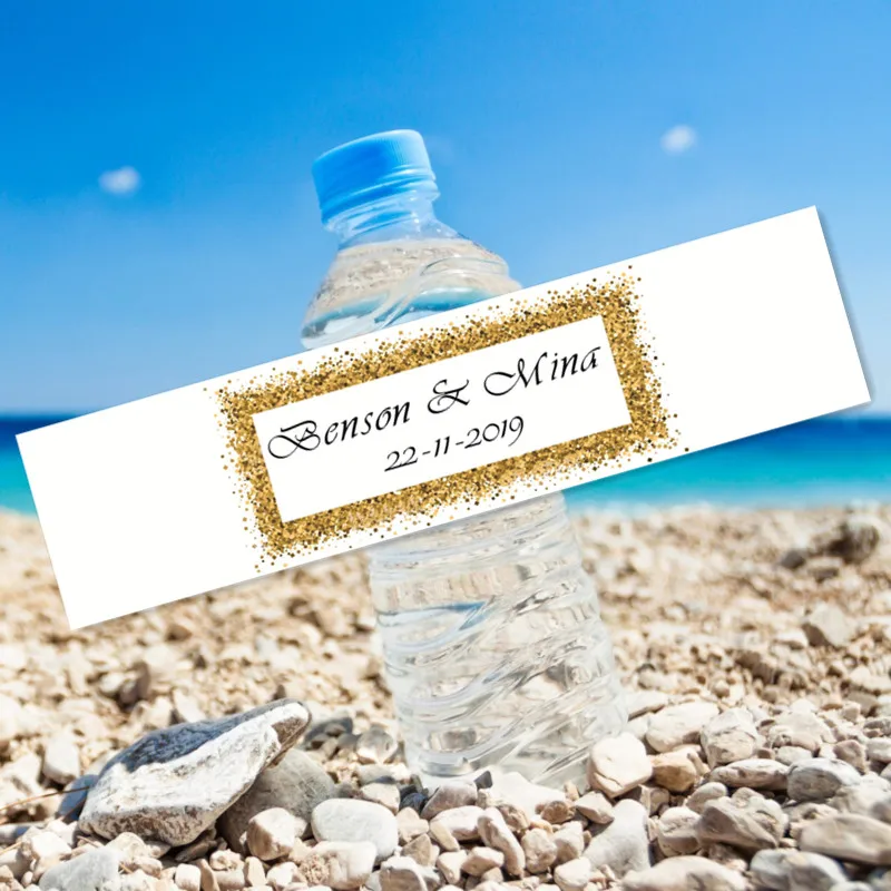 24 шт. золотые прямоугольные цветы для ежегодного собрания свадьбы годовщины