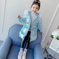 winter girls padded clothing new fashion little girl down padded coat 6 children 7 winter jackets 8 clothes for girls 11 years