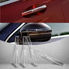 Прозрачная защитная пленка для ручки дверной чаши автомобиля, наклейки для Dacia Logan 2012 Sandero 2012 Duster 2018, ретранслятор янтарного индикатора