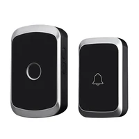 wemeda wireless doorbell waterproof battery button us eu uk plug receiver 300m range smart home call ring bell 60 chimes