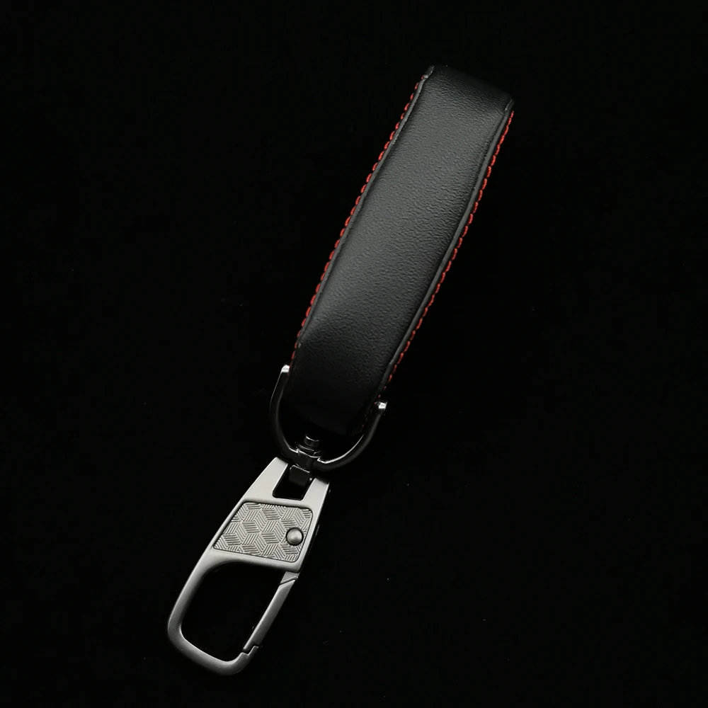 

2 Buttons Leather Car Key Case Cover For Volkswagen Vw Polo Golf Passat Beetle Caddy T5 Up Eos Tiguan Seat For Skoda Remote Fob