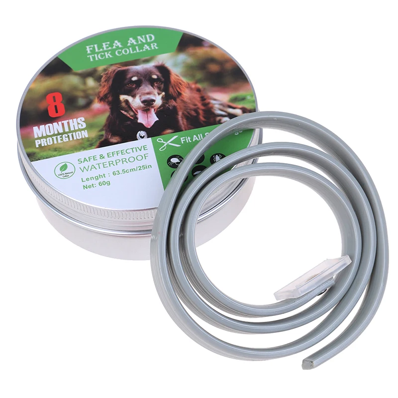 1 шт. ошейник для кошек и собак от клещей регулируемые ошейники домашних животных