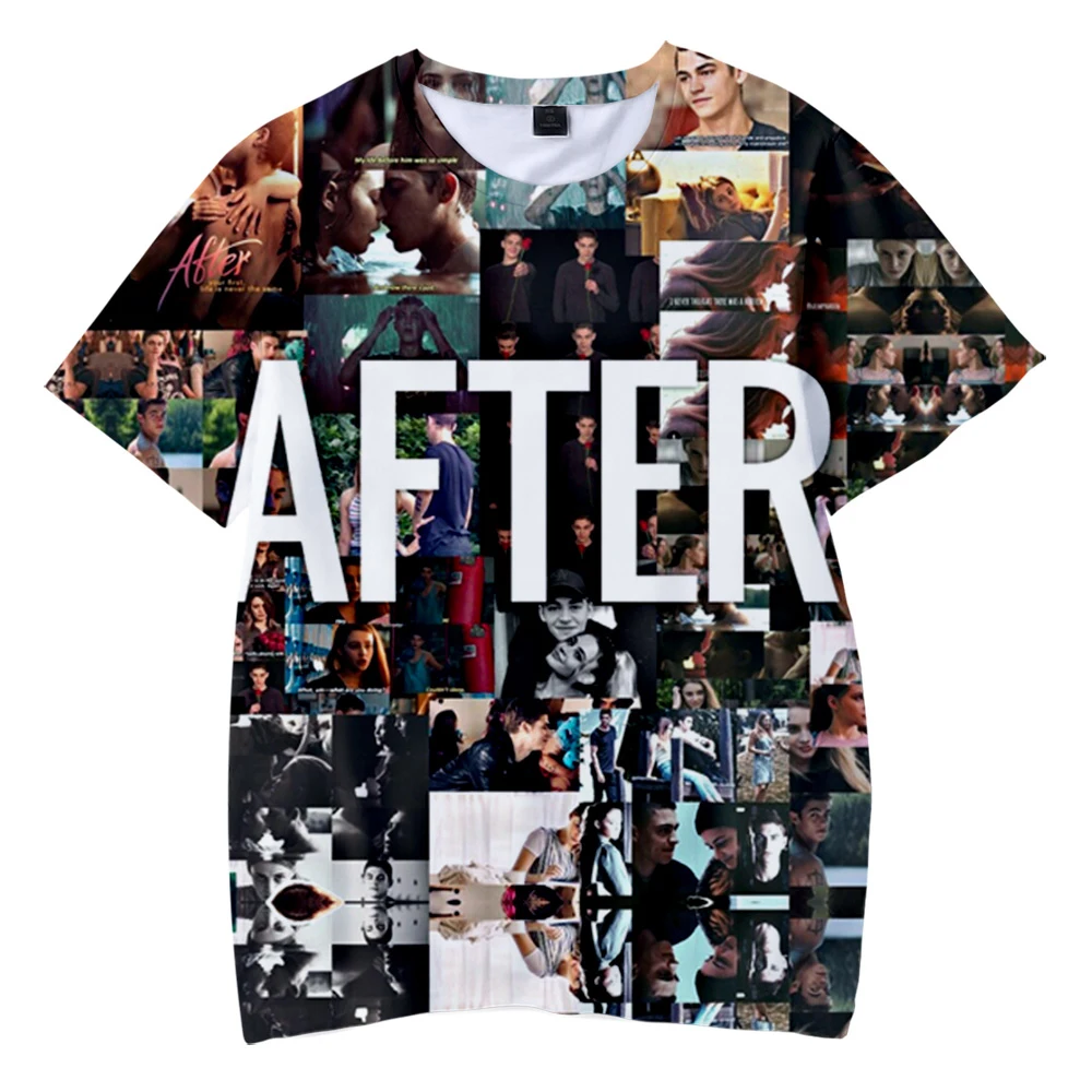 

2021 New TV Series After We Collided 3D Print Men/women Casual Fashion Harajuku Style Tshirt Streetwear Oversized Tops