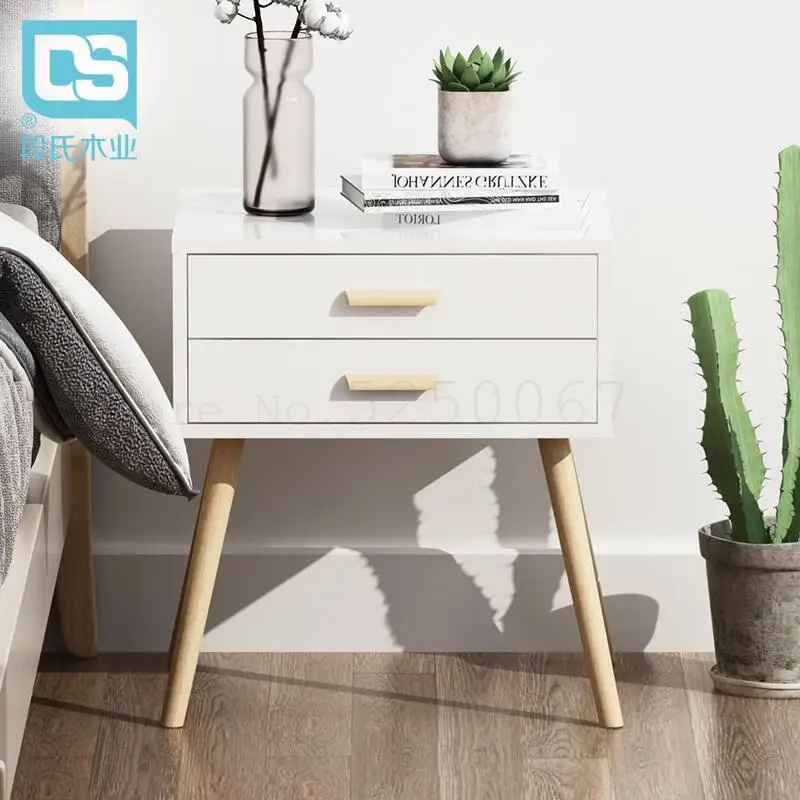 Ins Wind скандинавский Простой Современный японский прикроватный шкаф получает