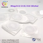 Этикетка RFID Ntag213Ntag215Ntag216, 13,56 МГц, NFC-наклейка для TagMo Forum type 2