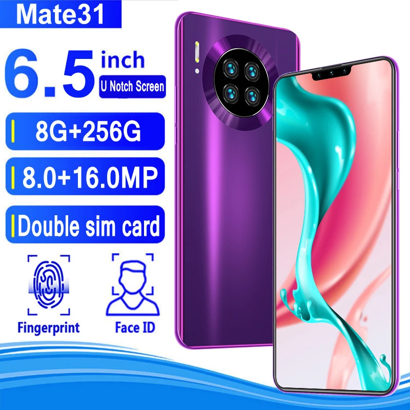 Мобильный телефон Android 9 0 четырехъядерная AI камера 48 МП 6150 мАч 6 5-дюймовый экран FHD