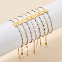 zmzy sea turtle bracelet gold color adjustable chain charm bracelets for women jewelry wristband boho beach chains bracelet