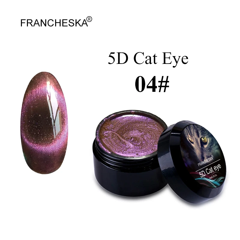 5D cat eye 04 8 мл 9D Galaxy магнитные солнцезащитные очки "кошачий глаз", гель, лак для ногтей, Лаки блестящие солнцезащитные очки "кошачий глаз" гель лак для ногтей замочить от УФ-светодиодный лак для ногтей лак Гель-лак Нагель - Цвет: 5D cat eye 04
